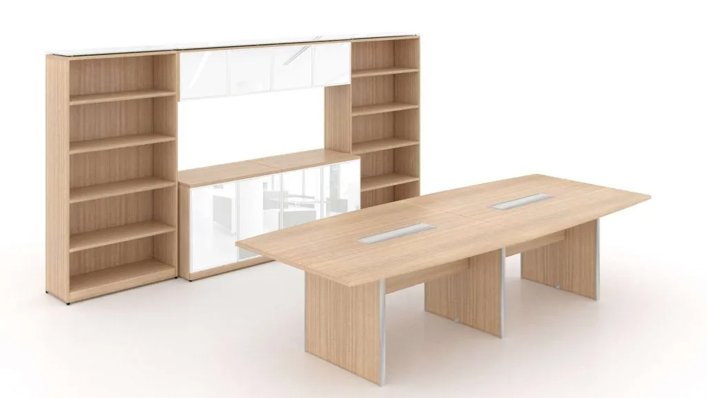 Conference table storage hutch bookcase laminate Conference Table Storage Hutch Bookcase Laminate