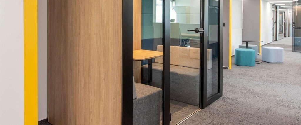 Office Furniture Privacy Pod with Lounge Seating