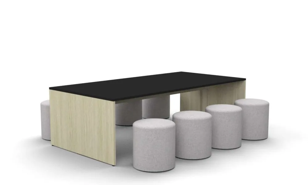 office furniture Meeting Table with Ottoman Seating