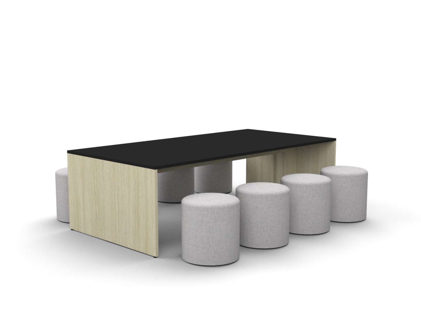 office furniture Meeting Table with Ottoman Seating