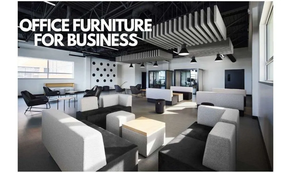 Office furniture showroom in Tempe with various ergonomic and stylish options