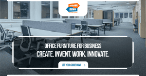 Office furniture for business Grey Open Plan Desks