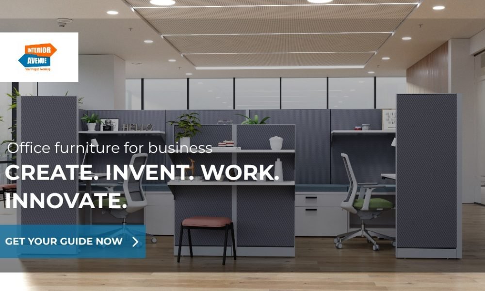 Office furniture cubicles and chairs