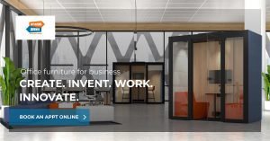 Office furniture phone booth desks and chairs