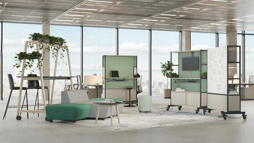 office space Collaborative Furniture Chairs tables and Desks