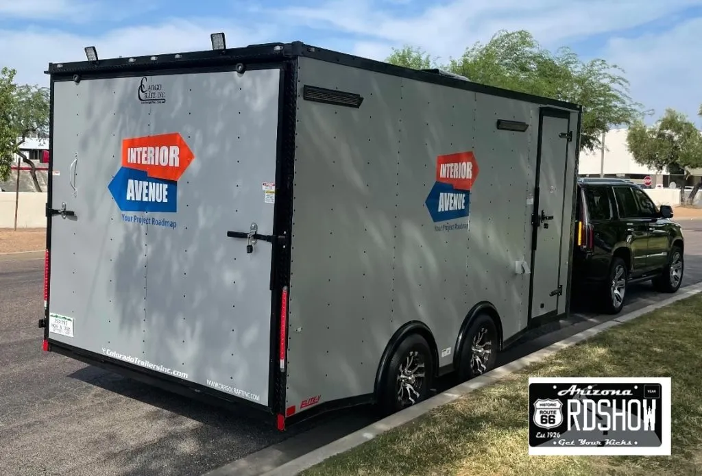 Mobile Office Furniture Showroom Trailer Roadshow