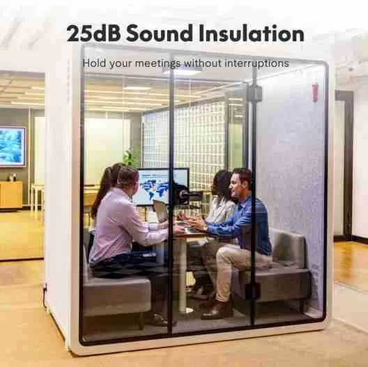 6 Person DB Phone Booth Pods